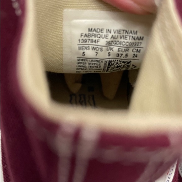 CONVERSE ALL STAR HIGH TOP SNEAKERS WOMENS SIZE 7 - Picture 5 of 13